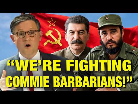 Speaker Johnson Says He Needs $350 BILLION To Fight Communism In America!